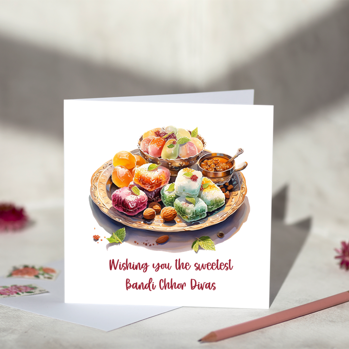 Sweetest Bandi Chhor Divas Card