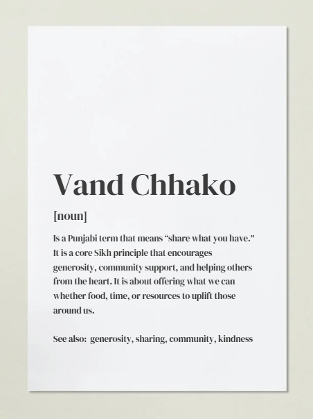 Vand Chhako Definition Art Print or Framed