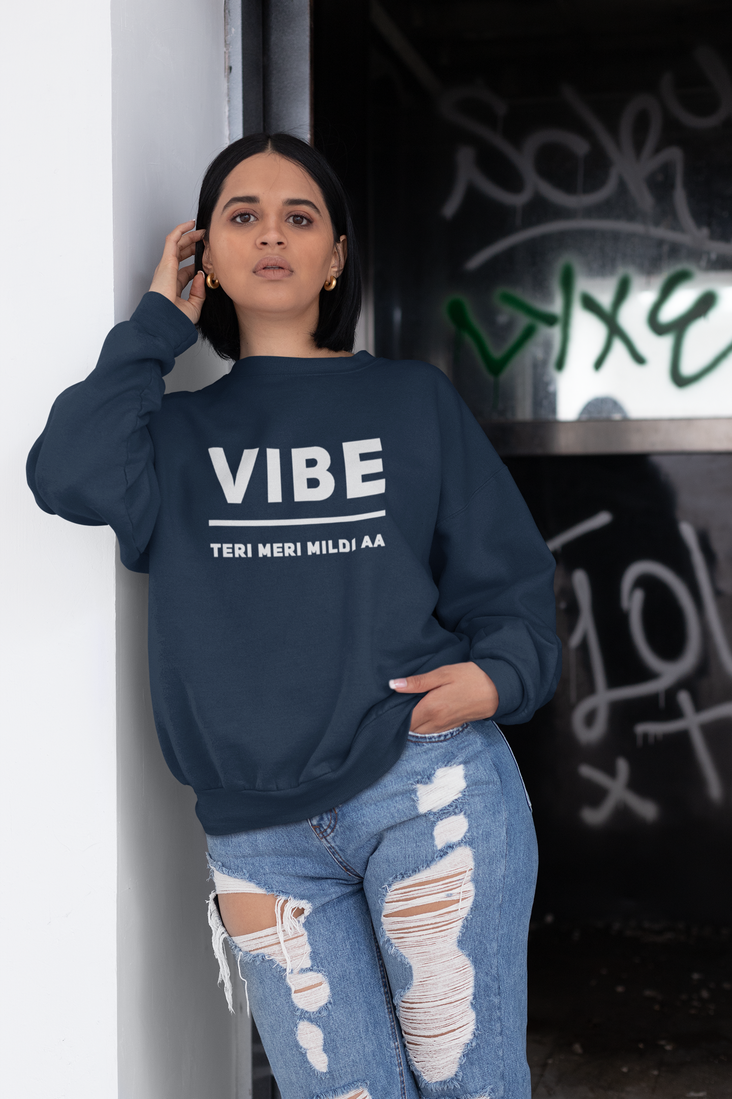 Vibe Teri Meri Mildi Aa Unisex Sweatshirt - Various Colours