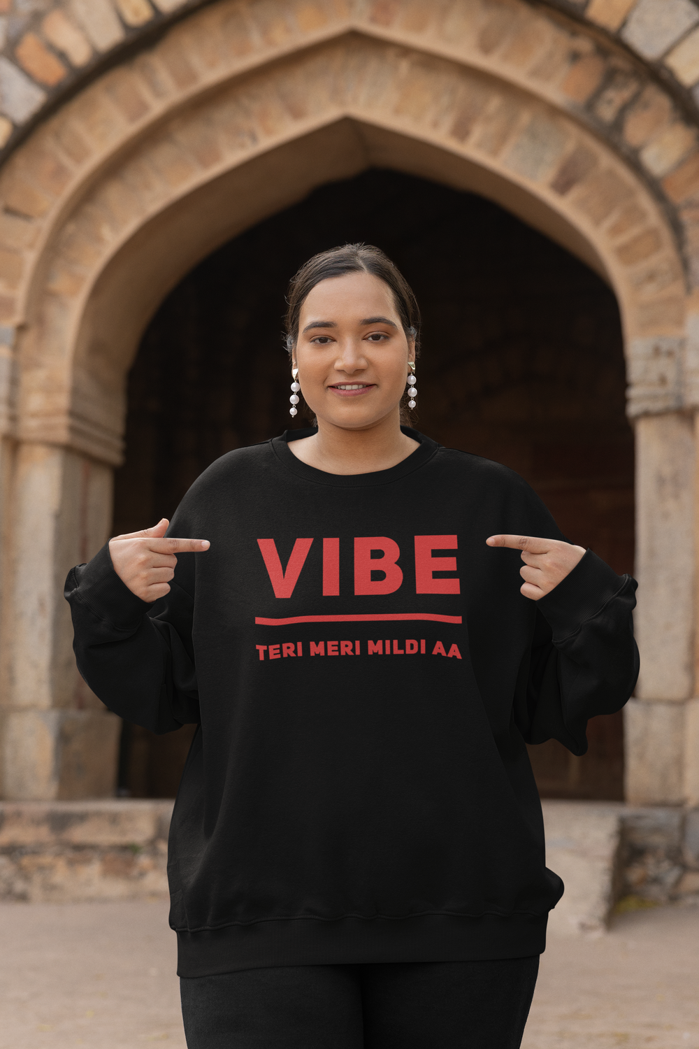 Vibe Teri Meri Mildi Aa Unisex Sweatshirt - Various Colours