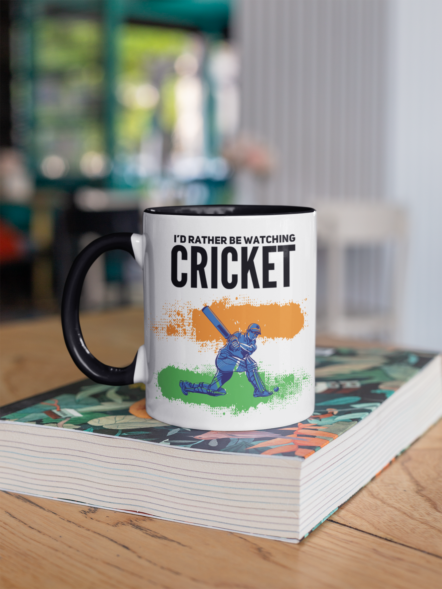 Watching Cricket India Mug