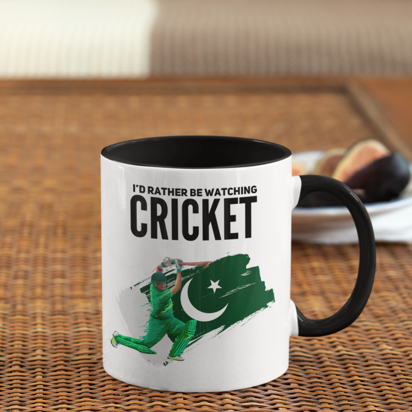 Watching Cricket Pakistan Mug