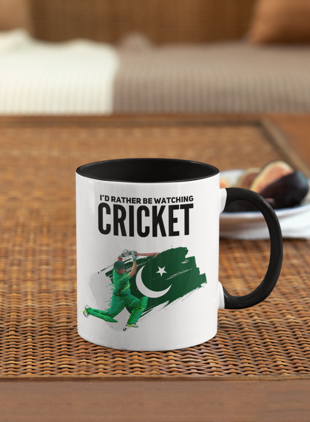 Watching Cricket Pakistan Mug