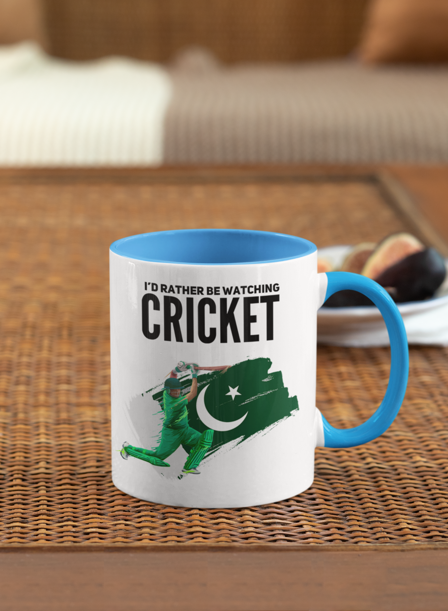 Watching Cricket Pakistan Mug