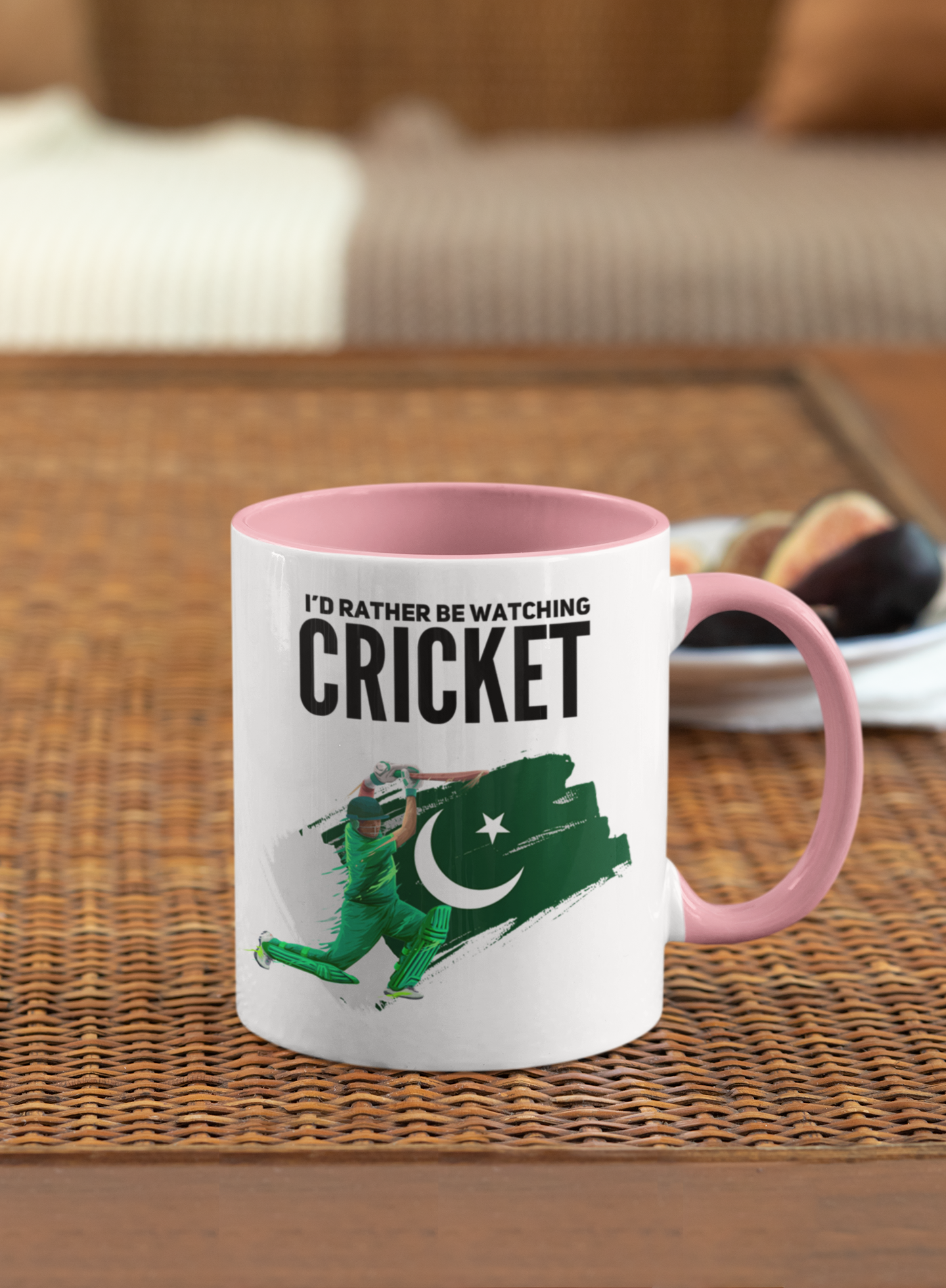 Watching Cricket Pakistan Mug