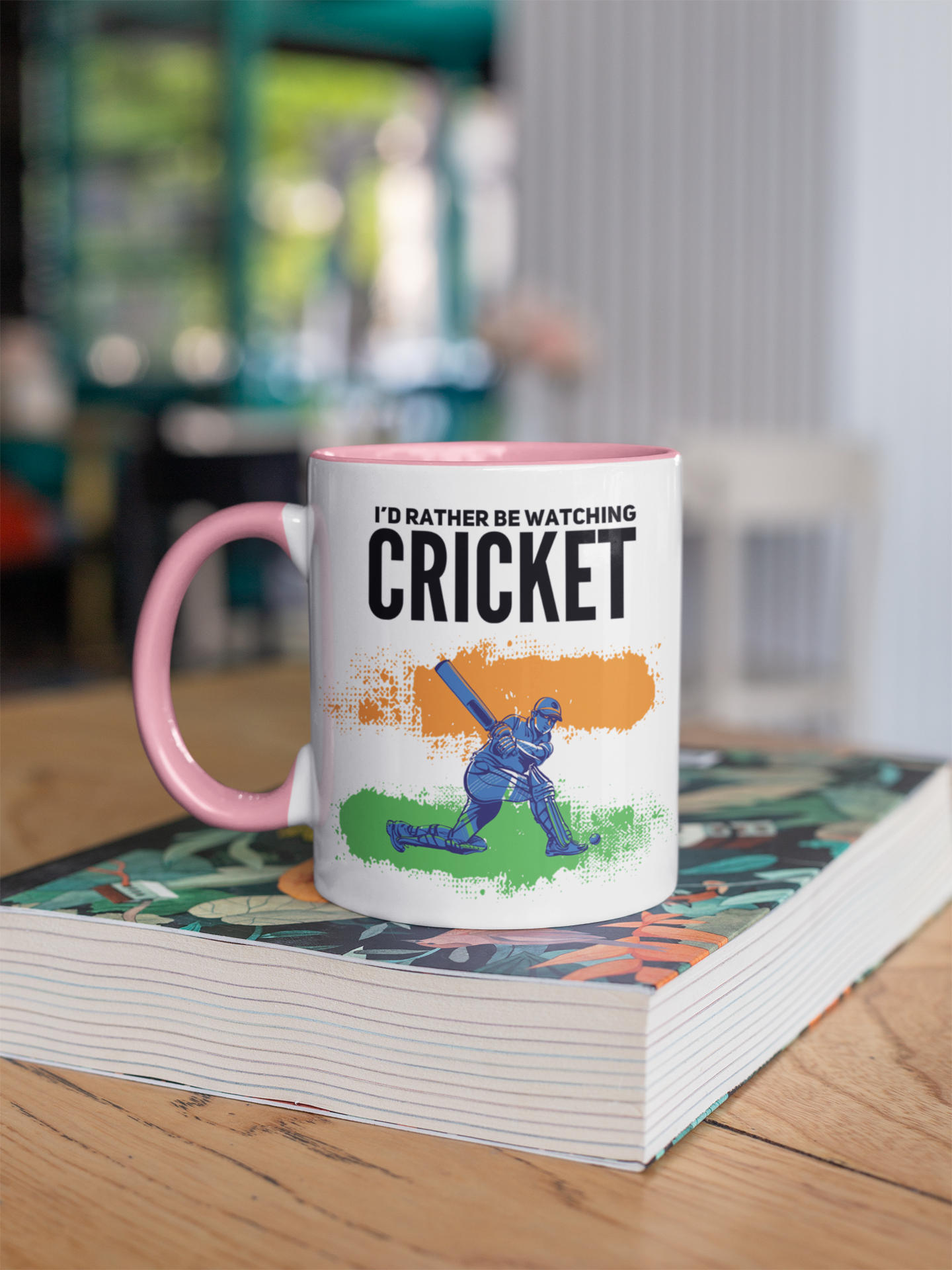 Watching Cricket India Mug