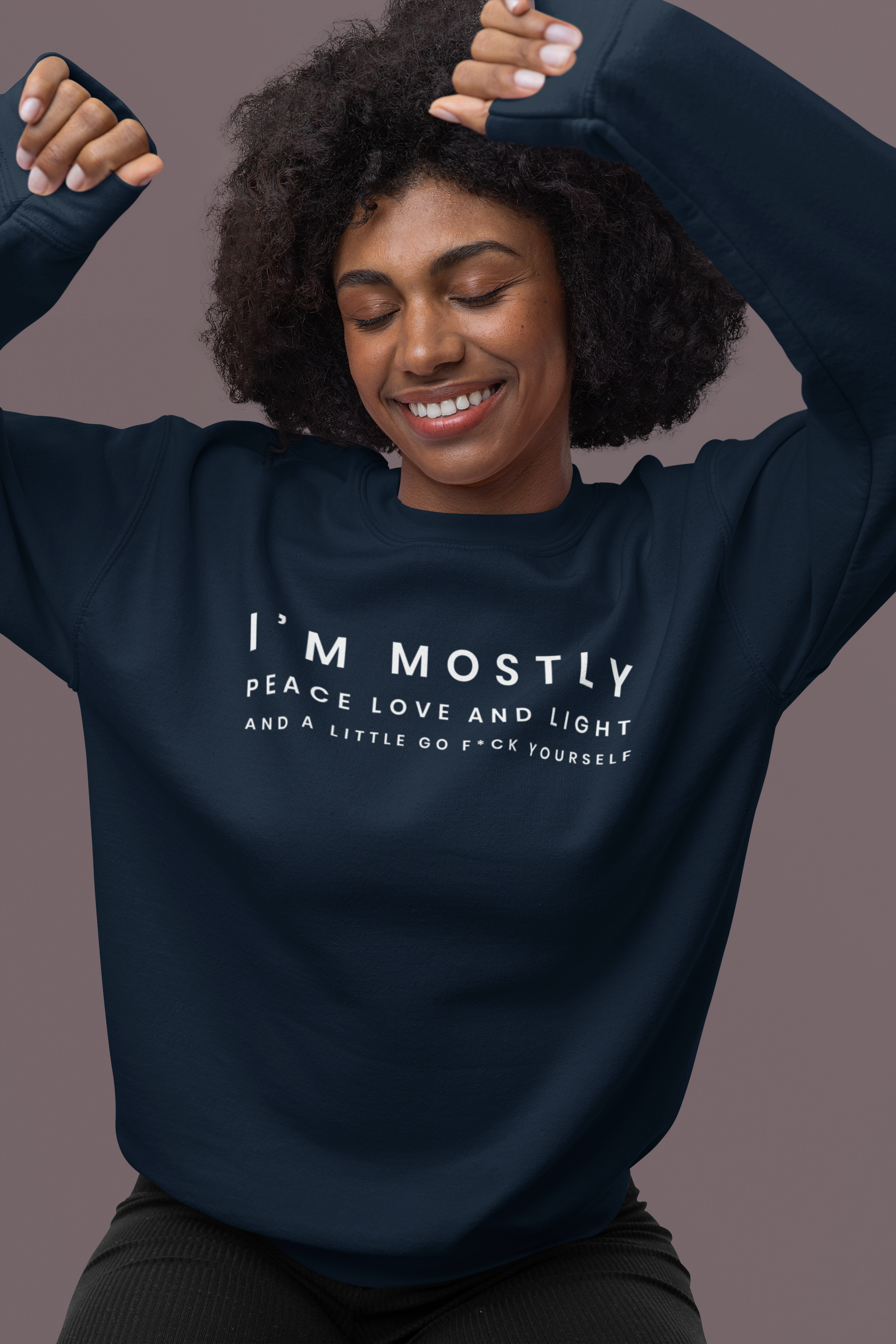 Peace & Love Sweatshirt- Various Colours