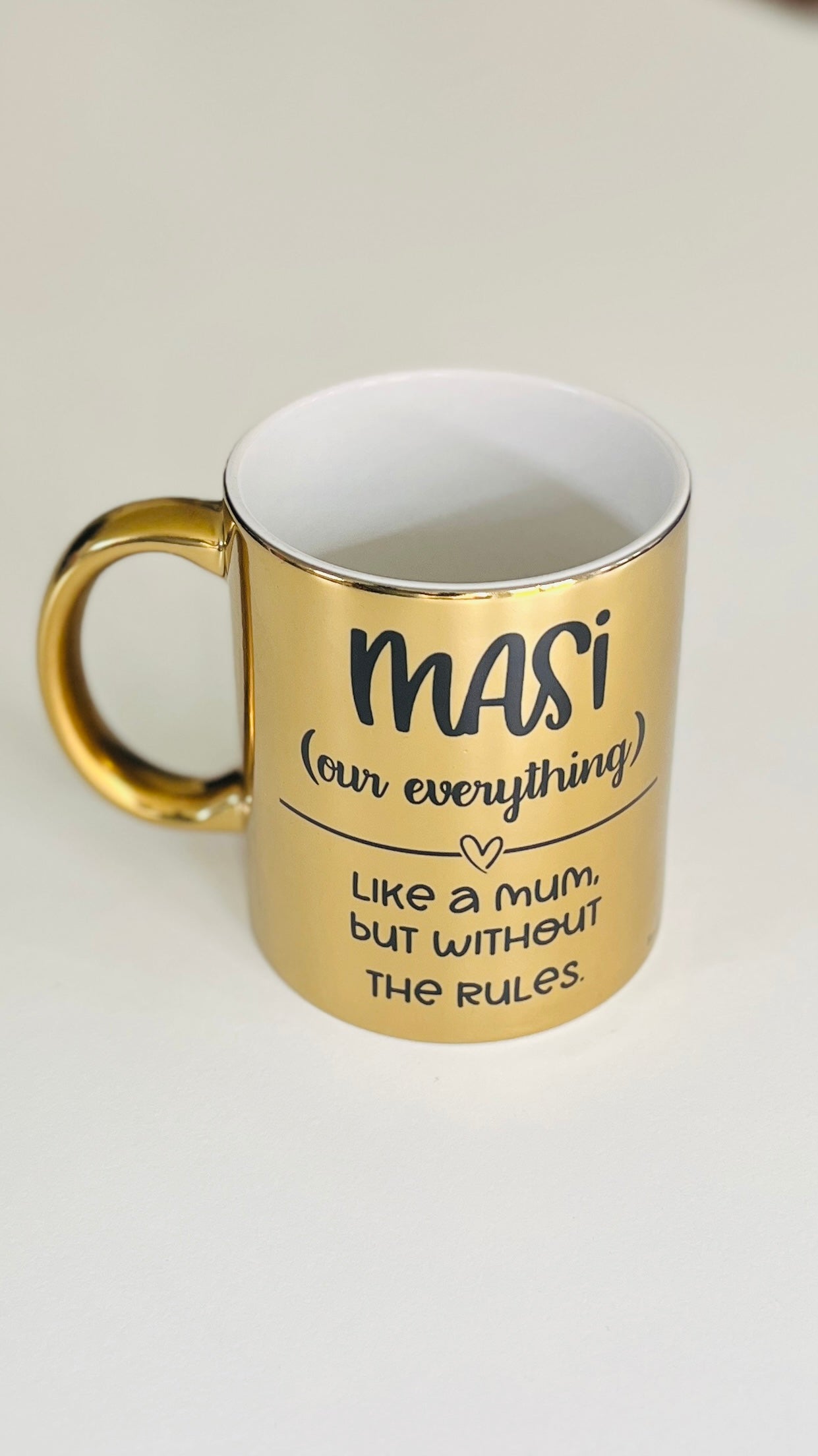 Like A Mum Mug Gold Mug