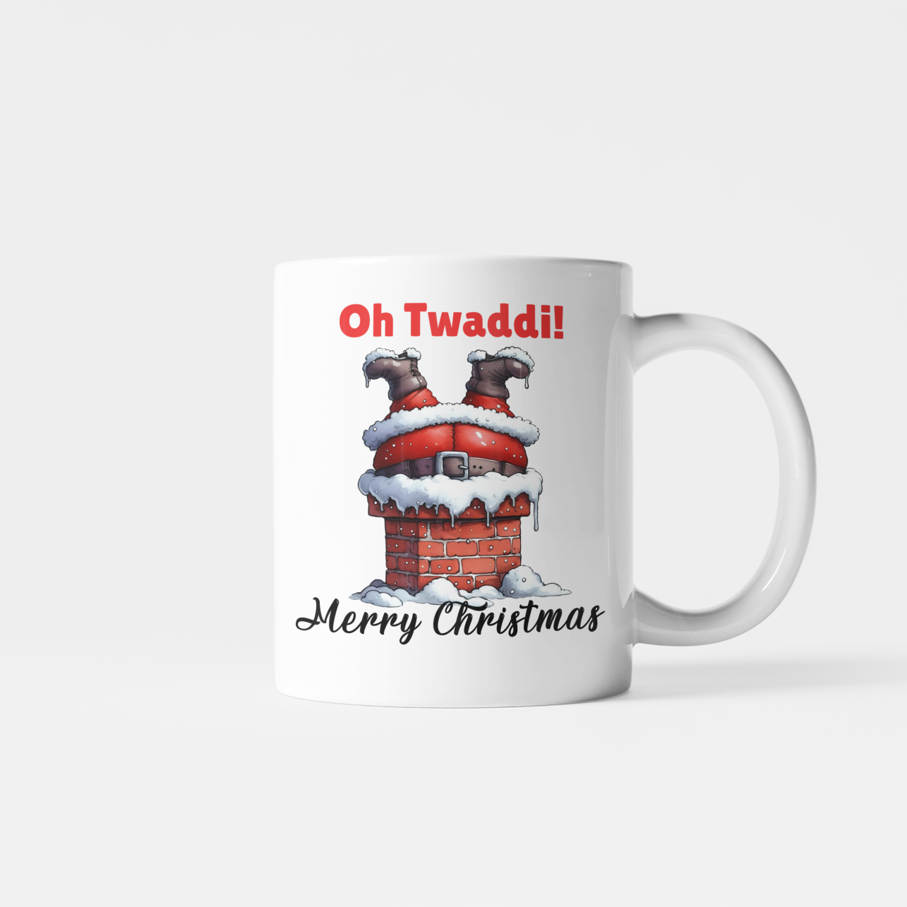 Oh Twaddi Merry Christmas Mug