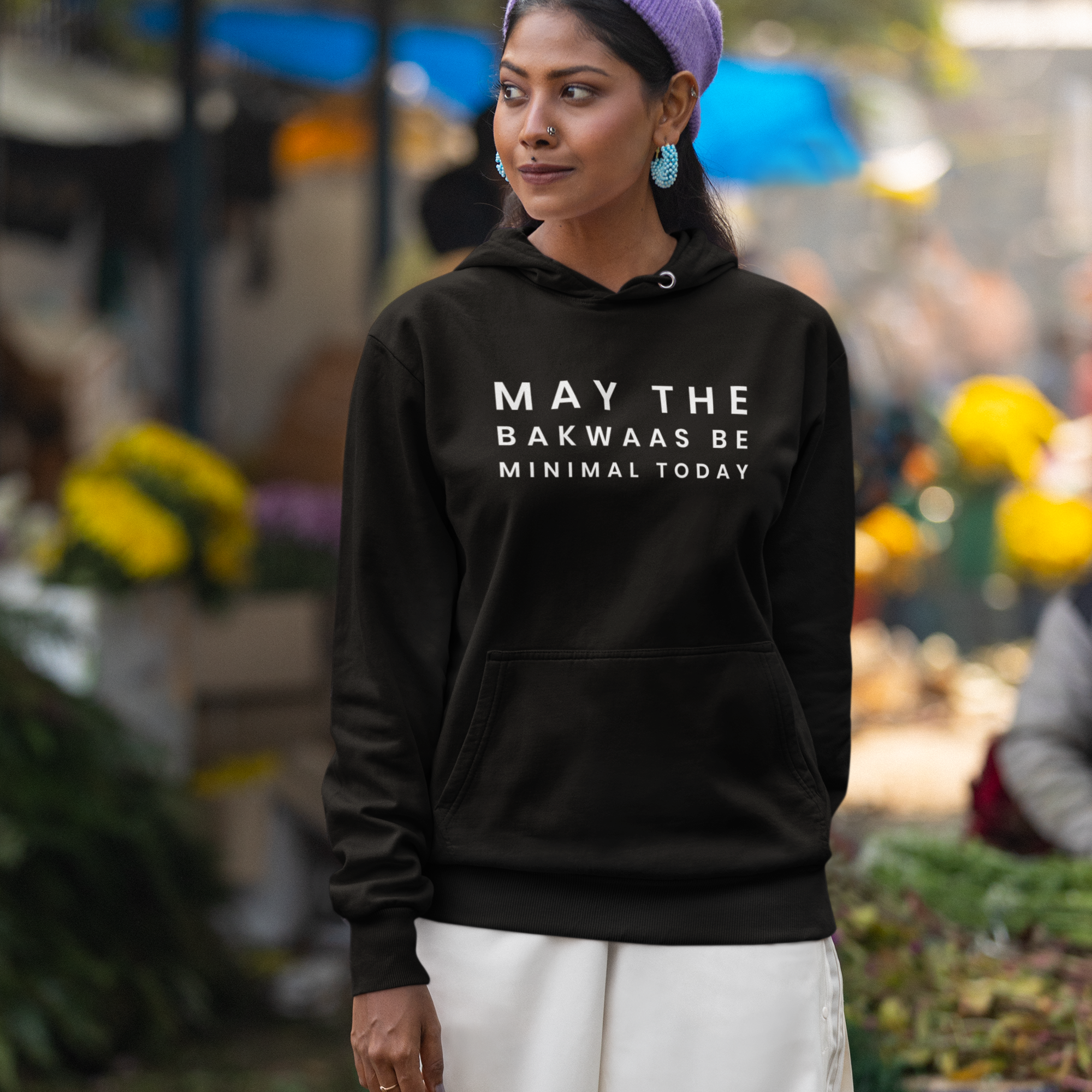Minimal Bakwaas Unisex Hoodie