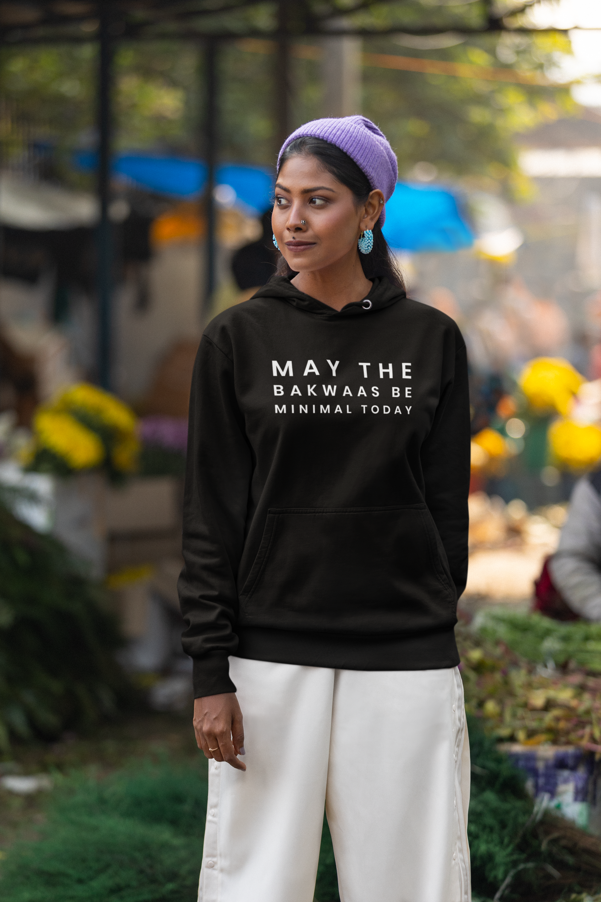 Minimal Bakwaas Unisex Hoodie