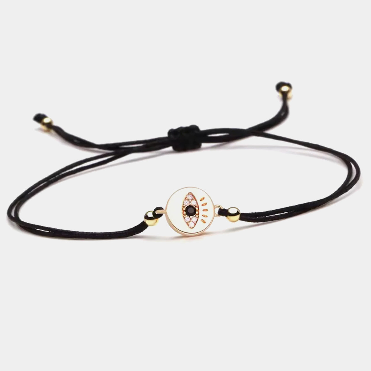 Lucky Shield Evil Eye Bracelet