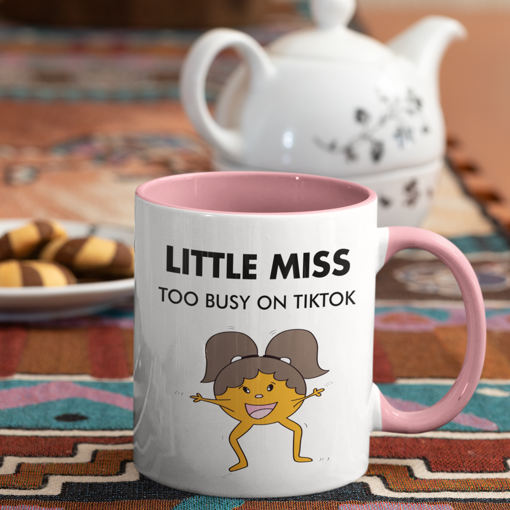 
                      
                        Little Miss Too Busy On TikTok Mug
                      
                    