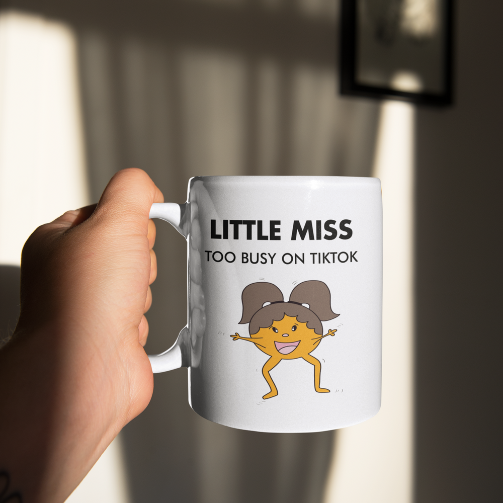 Little Miss Too Busy On TikTok Mug