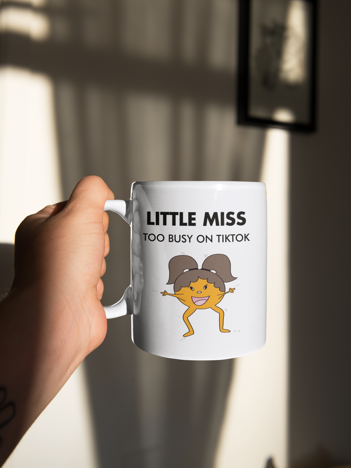 Little Miss Too Busy On TikTok Mug