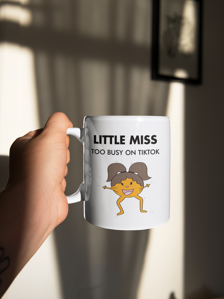 
                  
                    Little Miss Too Busy On TikTok Mug
                  
                