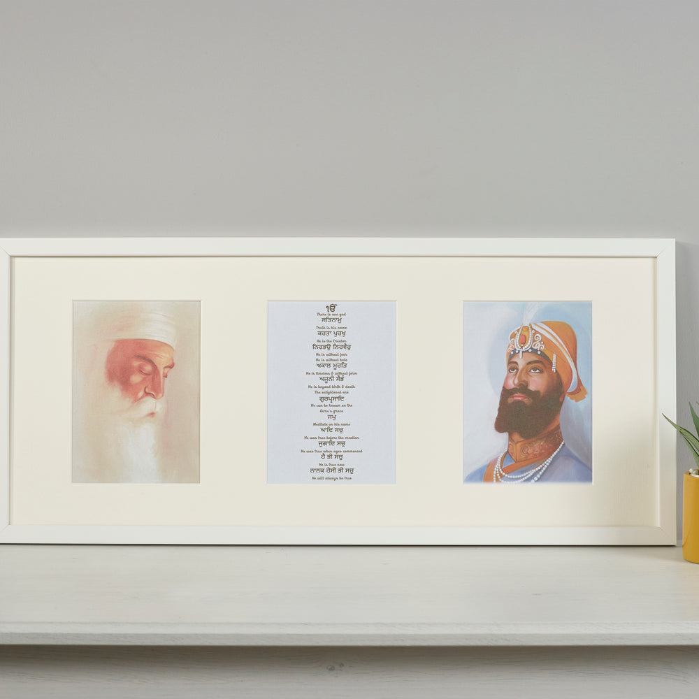 
                      
                        Guru Nanak & Guru Gobind Three Aperture Including Mool Mantar in Punjabi Including Translation
                      
                    