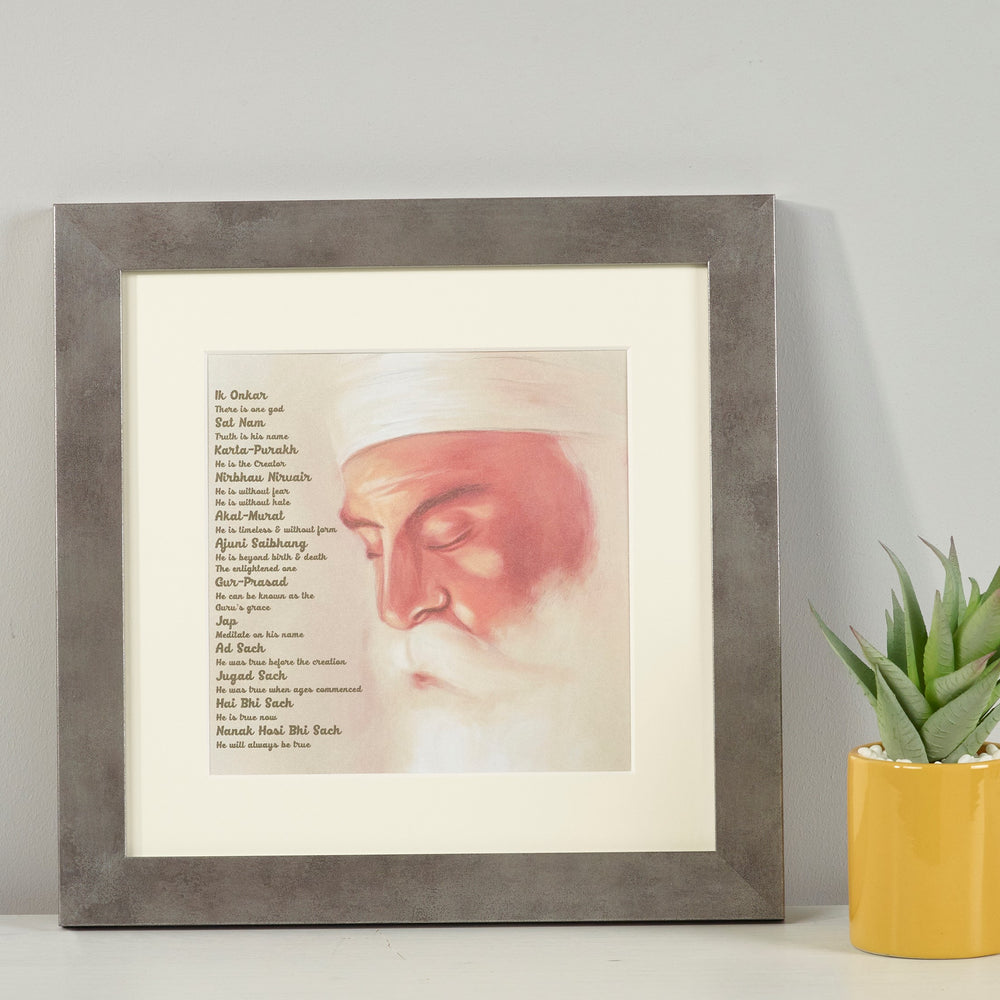 
                  
                    Guru Nanak Frame Including Mool Mantar in English With Translation 281
                  
                