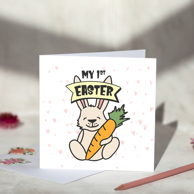 1st Easter Greeting Card
