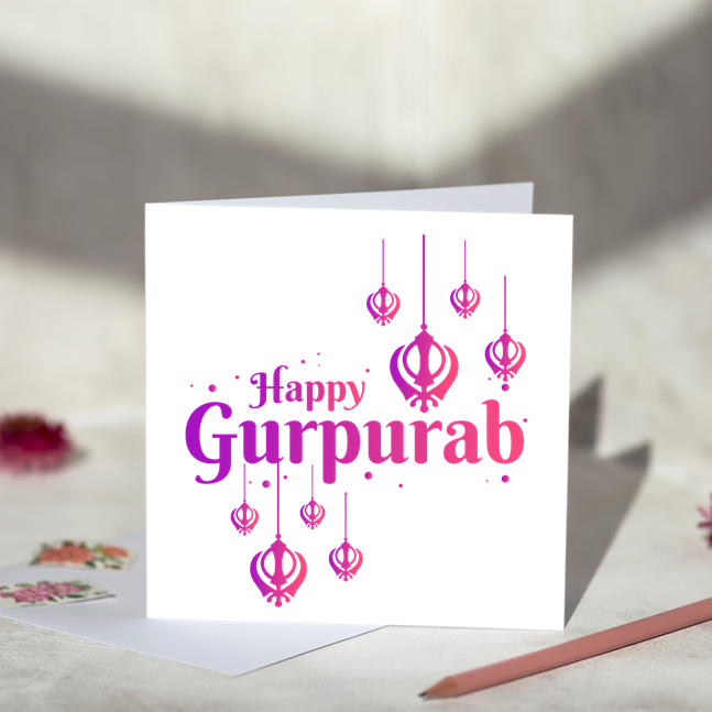 Happy Gurpurab Greeting Card