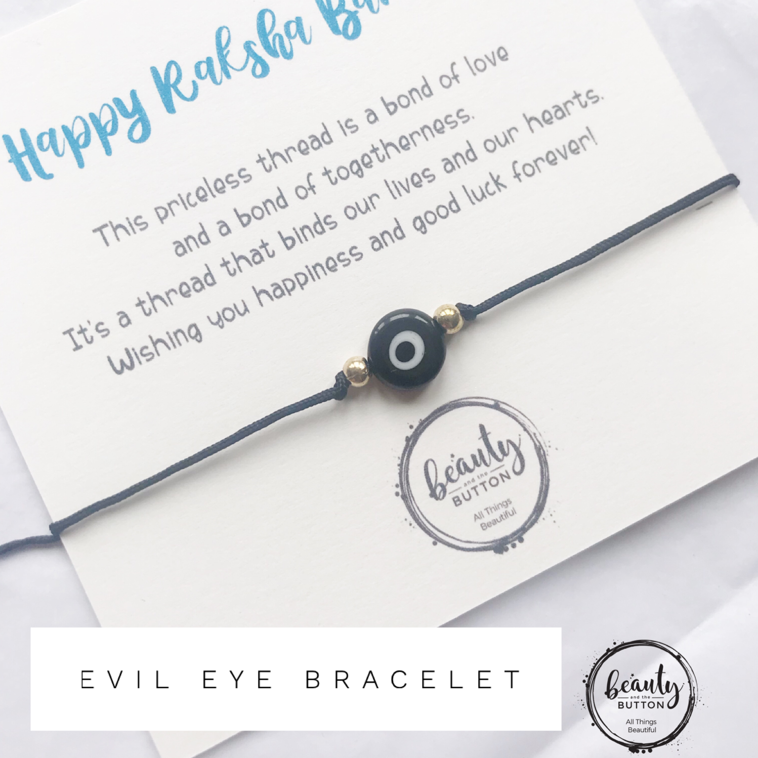 Evil Eye Rakhi Bracelet