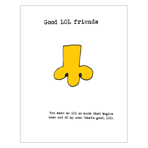 Good Lol Friends Card