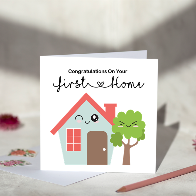 First Home Greeting Card