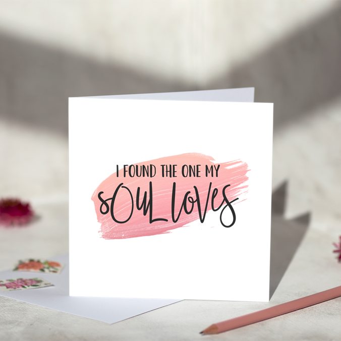 My Soul Loves Greeting Card