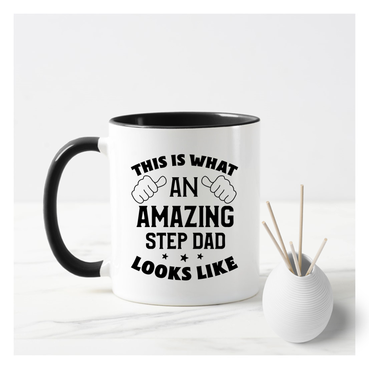 Amazing Step Dad Mug