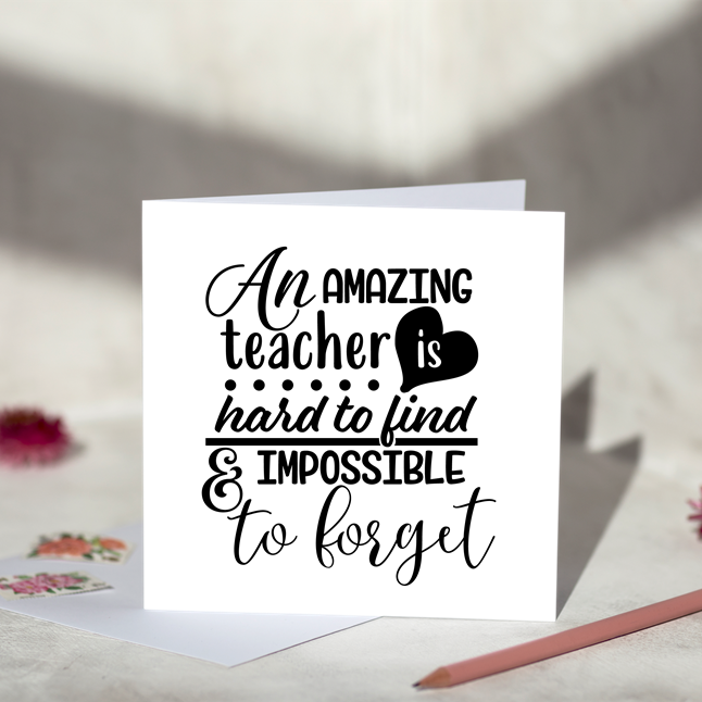 An Amazing Teacher