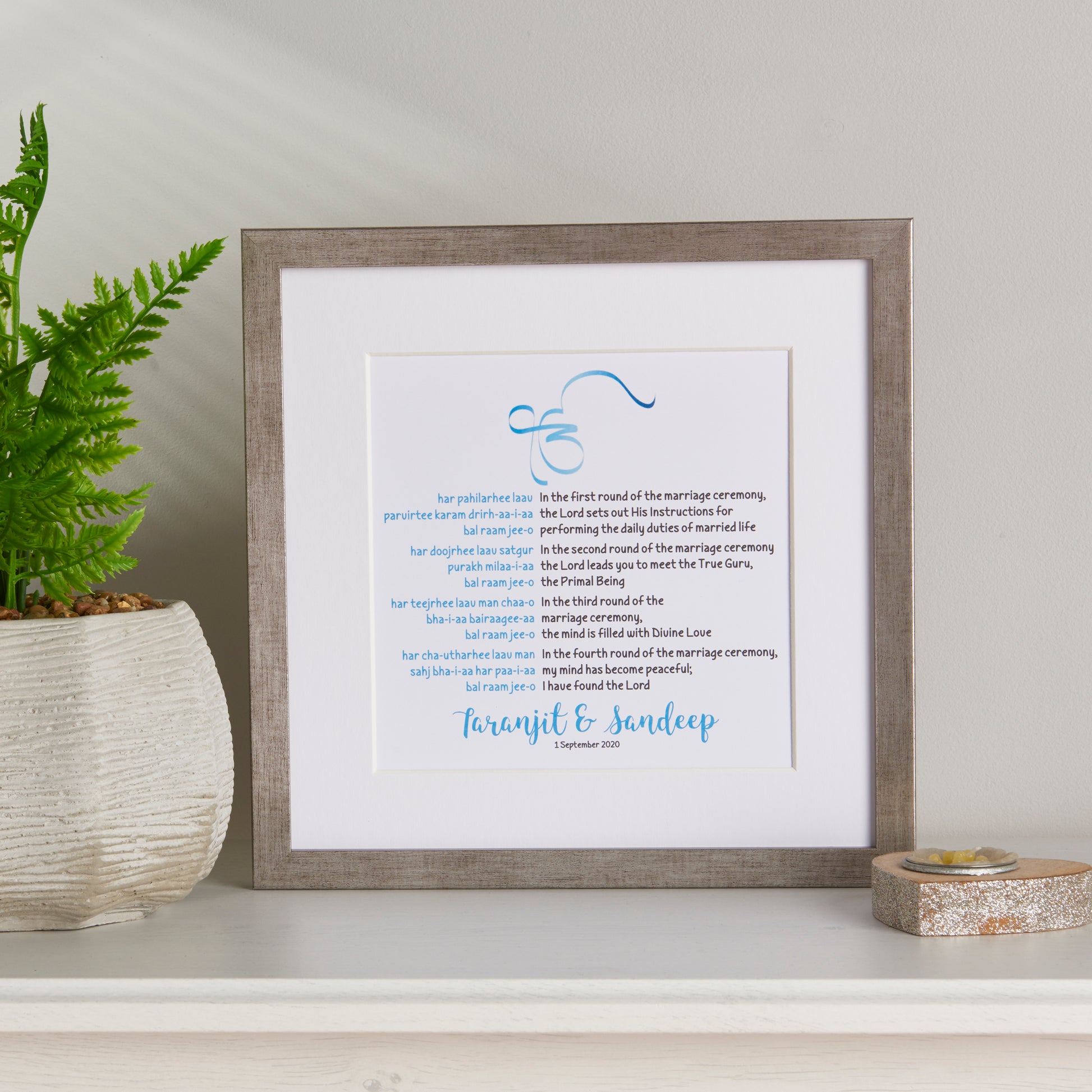 Anand Karaj Lavaan Frame