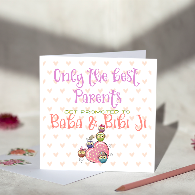 Only The Best Parents Get Promoted to Baba & Bibi