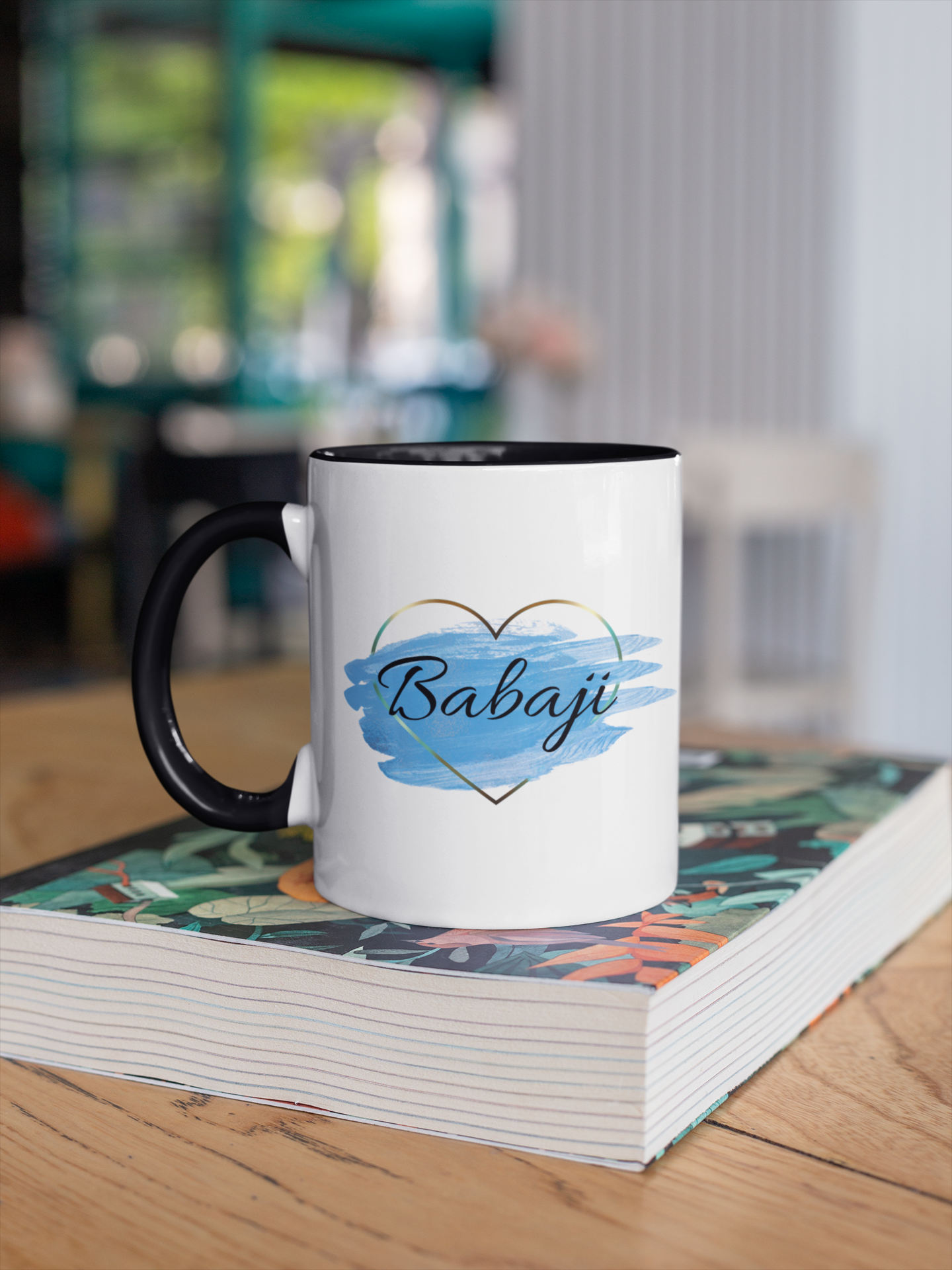 Blue Heart Mug