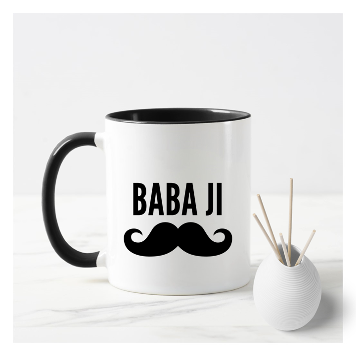 Grandad Moustache Mug