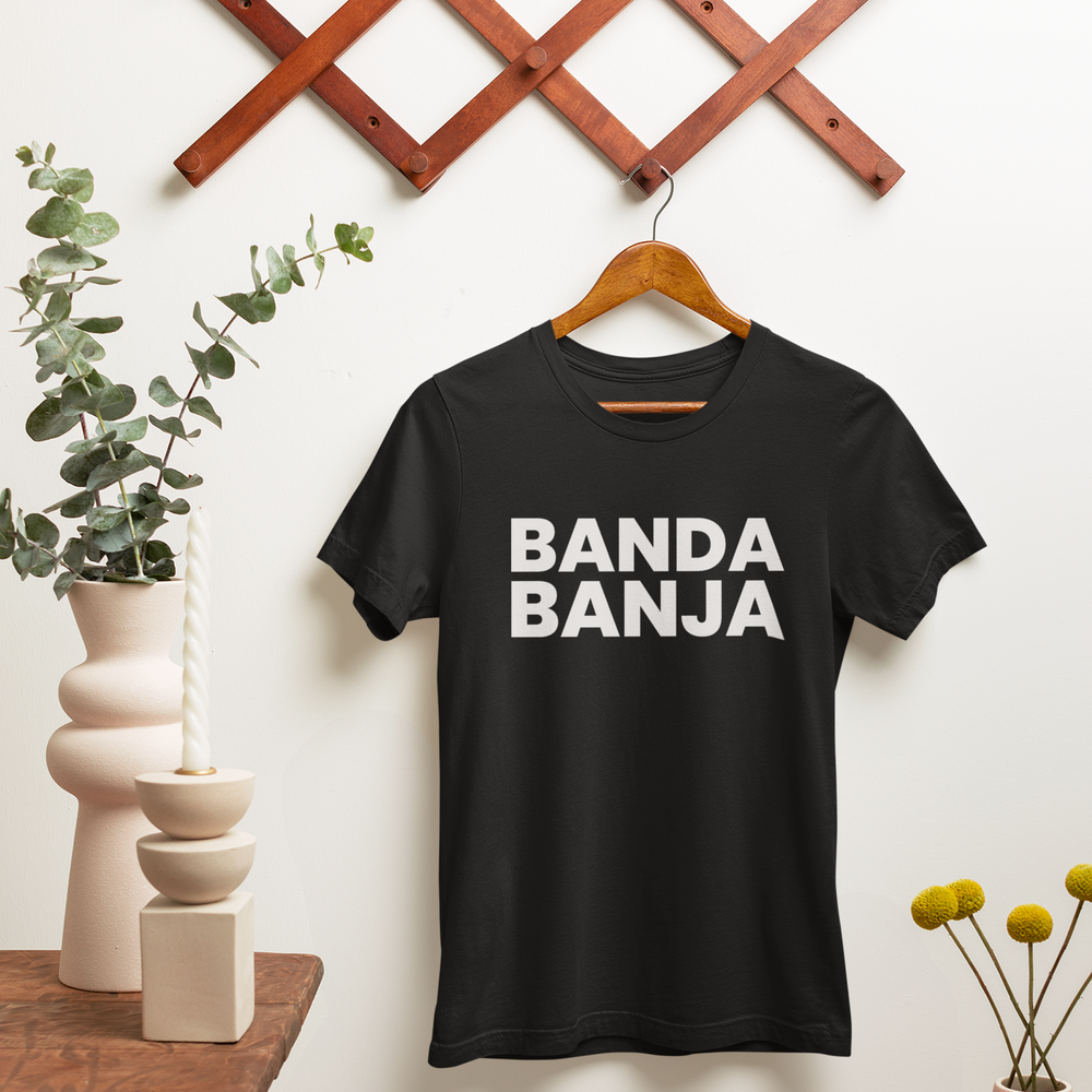 
                      
                        BASIC ESSENTIALS: Banda Banja Unisex Tee
                      
                    