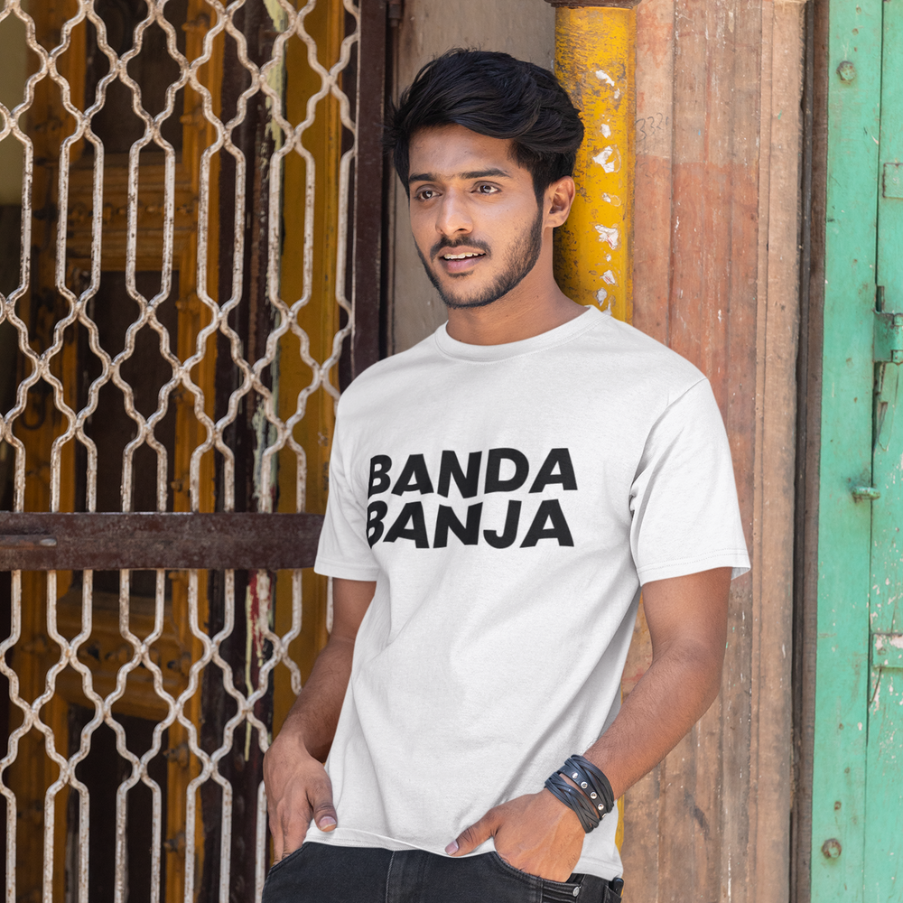 
                      
                        BASIC ESSENTIALS: Banda Banja Unisex Tee
                      
                    