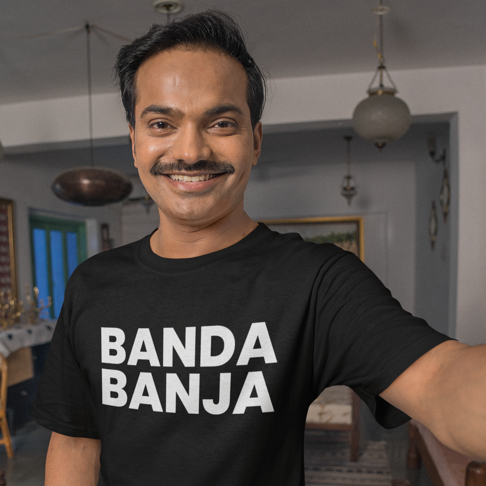 
                      
                        BASIC ESSENTIALS: Banda Banja Unisex Tee
                      
                    