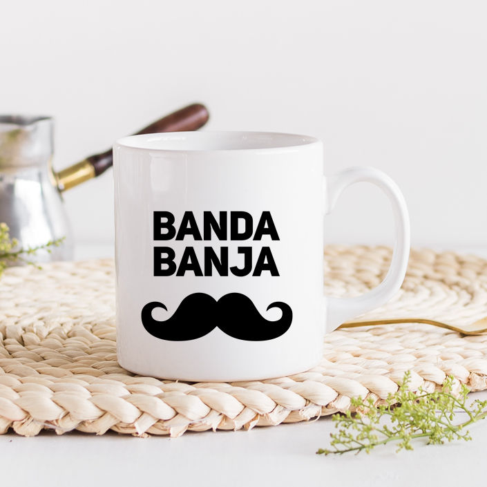 
                  
                    Banda Banja Male Mug
                  
                