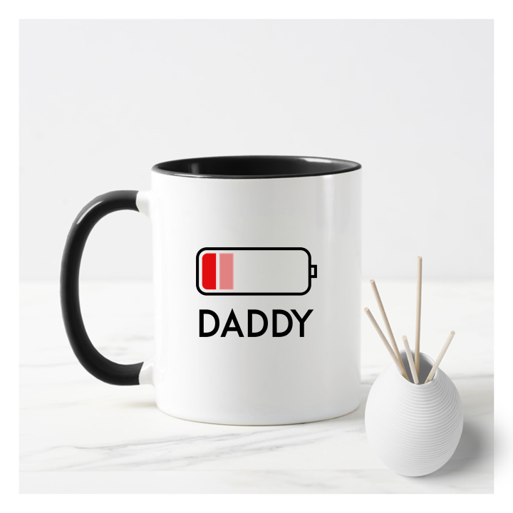 
                      
                        Daddy Battery Mug
                      
                    