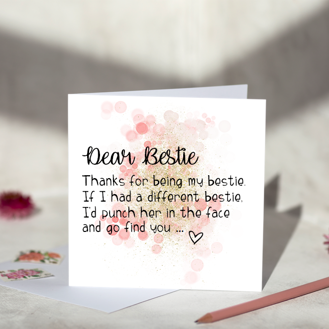 Dear Bestie Card