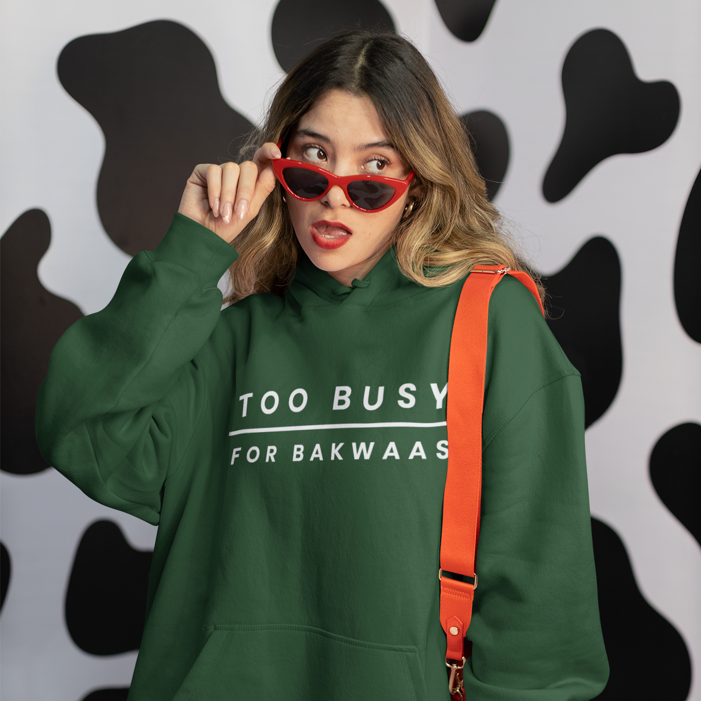 Sale Too Busy For Bakwaas Unisex Hoodie