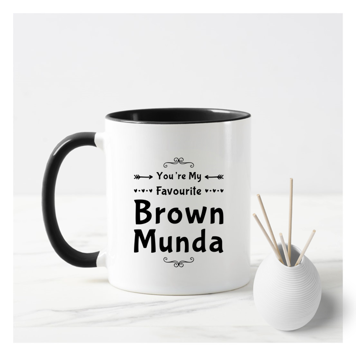 
                  
                    Favourite Brown Munda Mug
                  
                