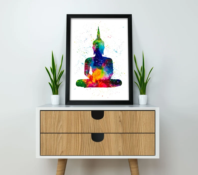 
                      
                        Buddha Watercolour Print or Framed
                      
                    