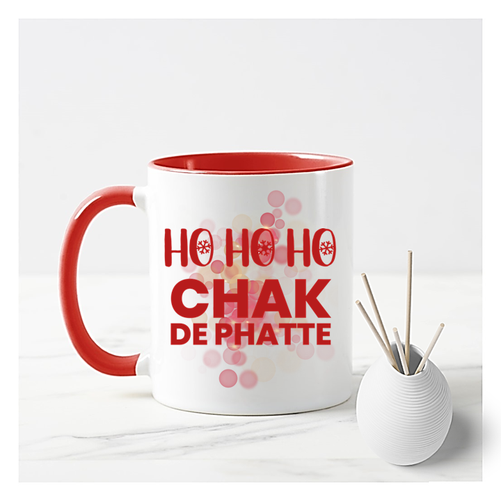 Ho Ho Ho Chak De Phatte Mug