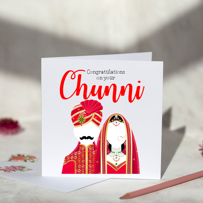 Chunni Card