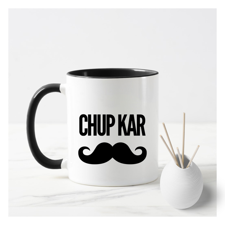 
                      
                        Chup Kar Male Mug
                      
                    