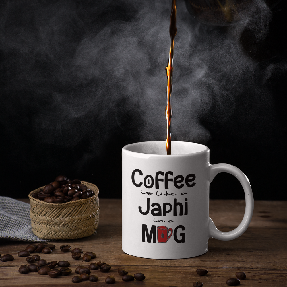 
                      
                        Coffee is like a Japhi Mug
                      
                    