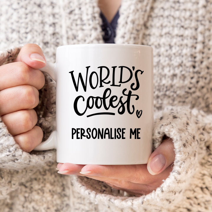 Personalise Me World's Coolest Name Mug