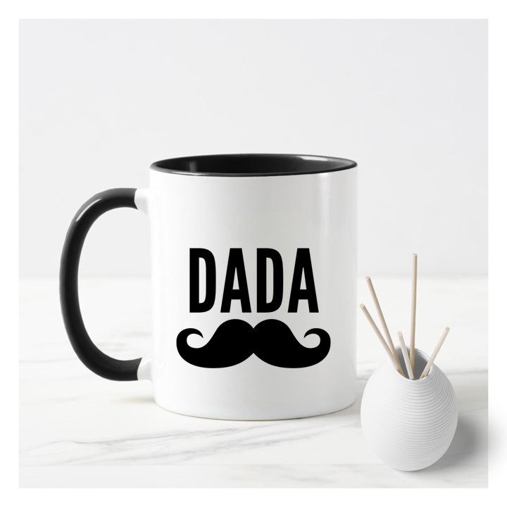 Grandad Moustache Mug