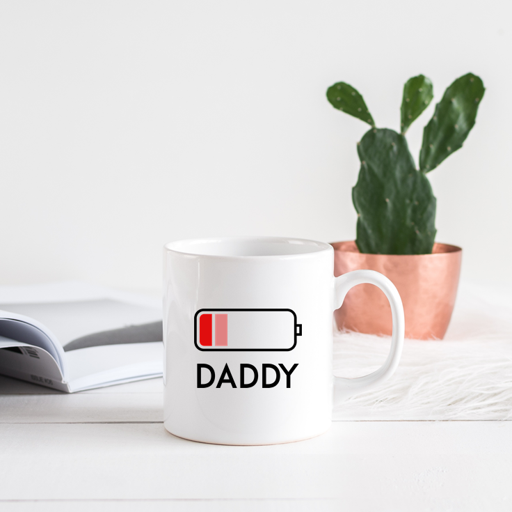 
                      
                        Daddy Battery Mug
                      
                    